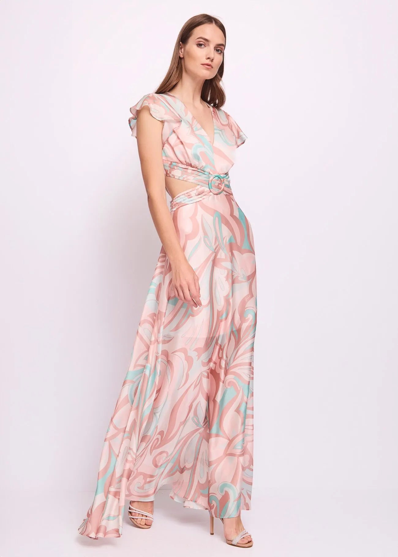 GAUZE CHIFFON DRESS