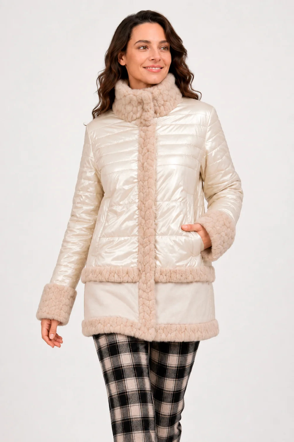 PARKA CASANDRA BEIGE