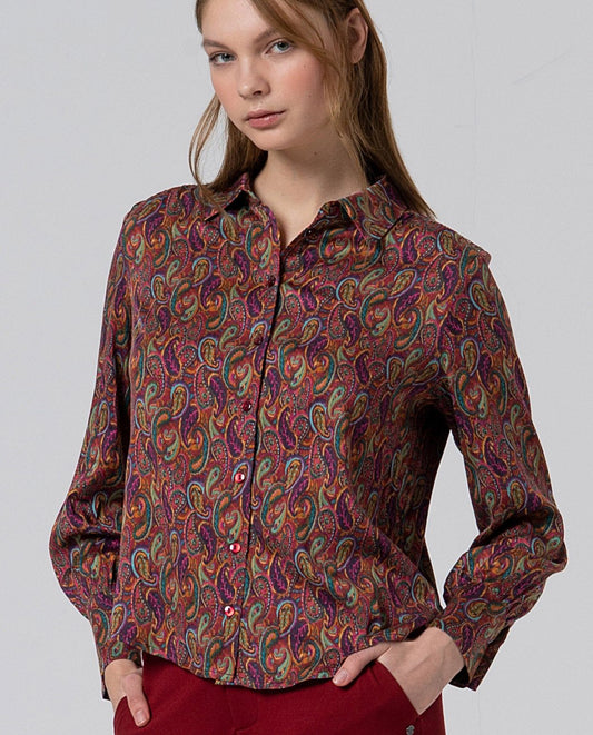 MULTICOLOR LACE SHIRT