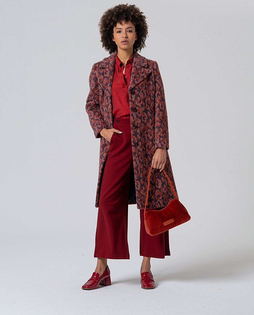 PANTS RED ENGLISH PLAIN