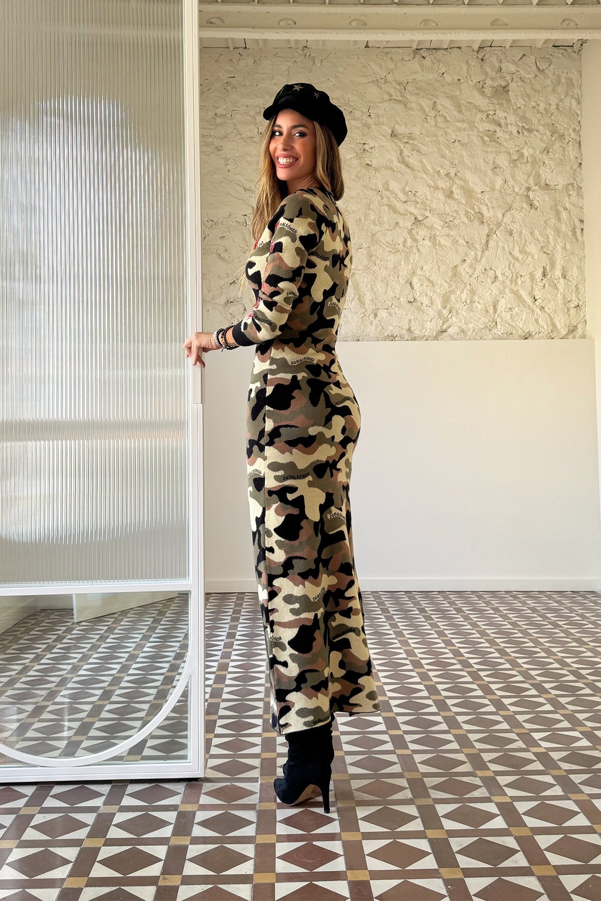 Kleid Adelfa Chamäleonartig