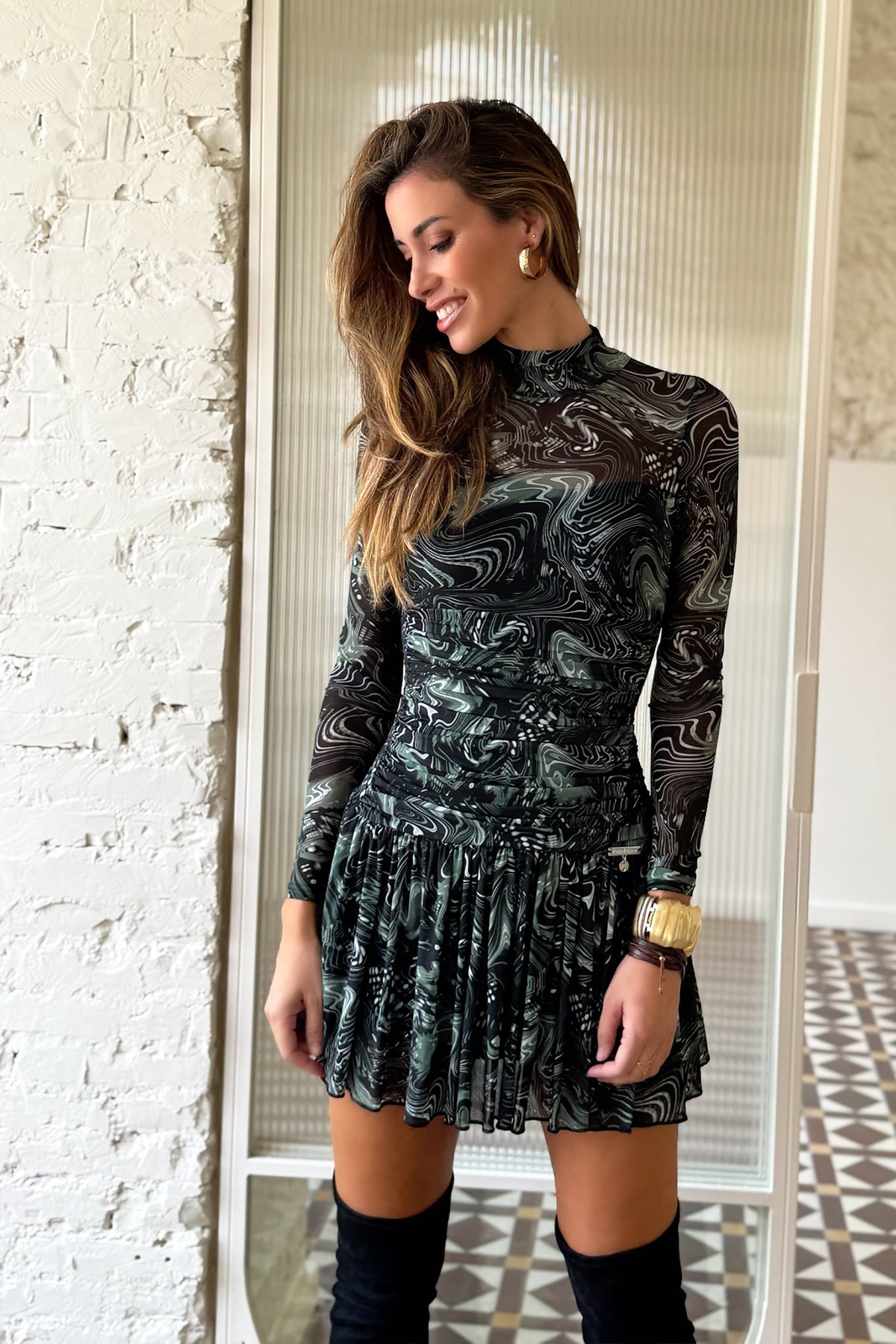 KLEID AQUAAURA KAMÄLEONISCH