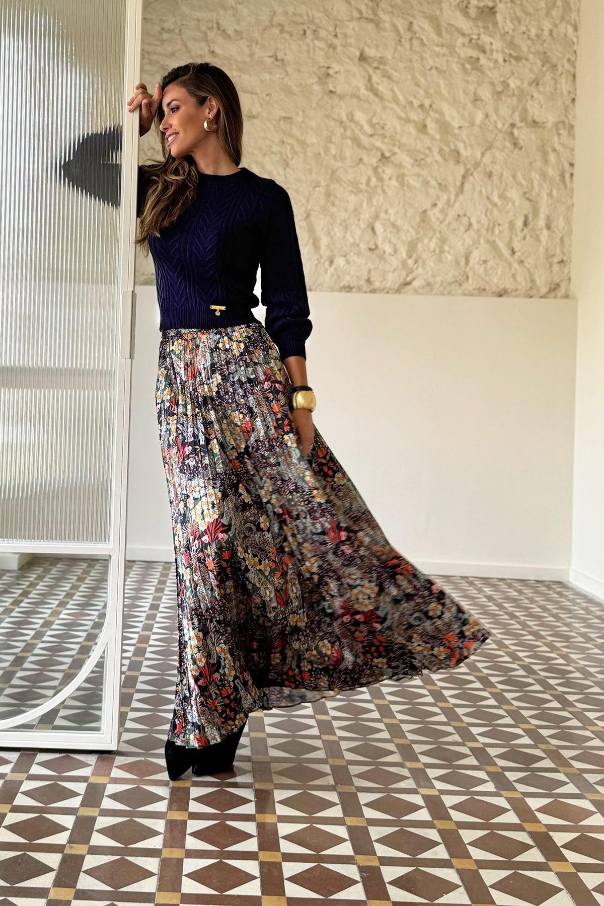 CHAMELEONIC AGLOAMENA SKIRT