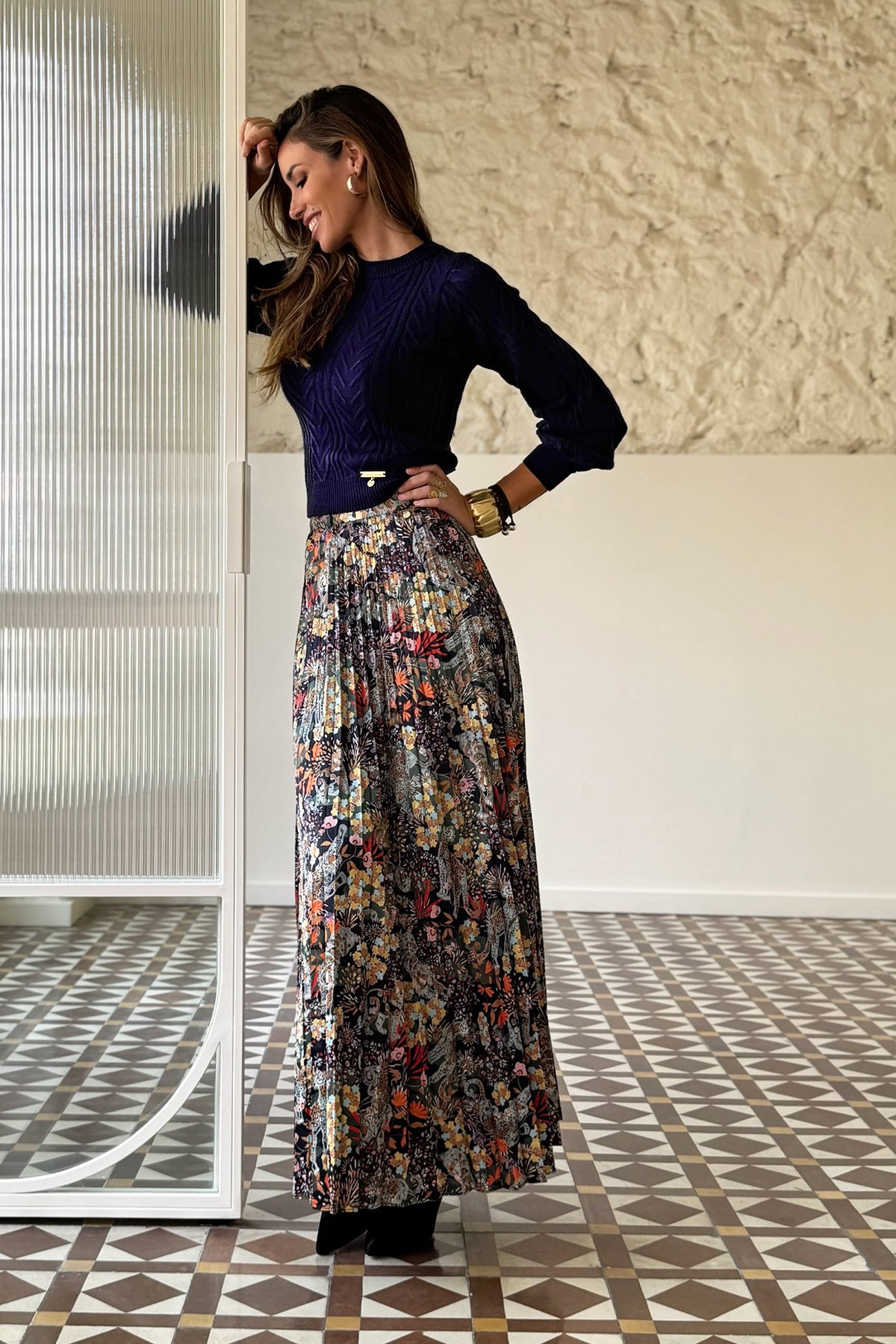 CHAMELEONIC AGLOAMENA SKIRT