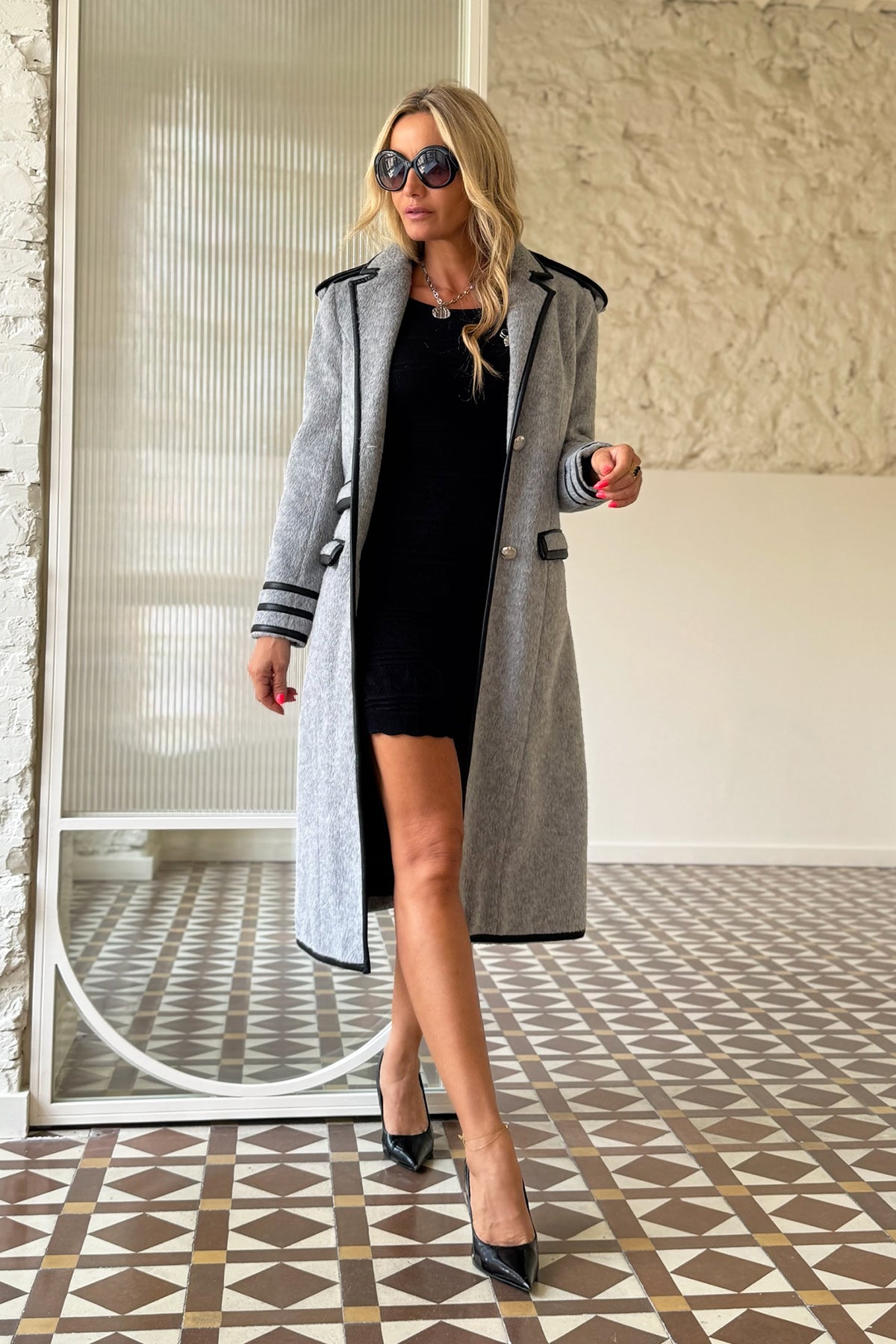 CHAMELEONIC CHERRY COAT