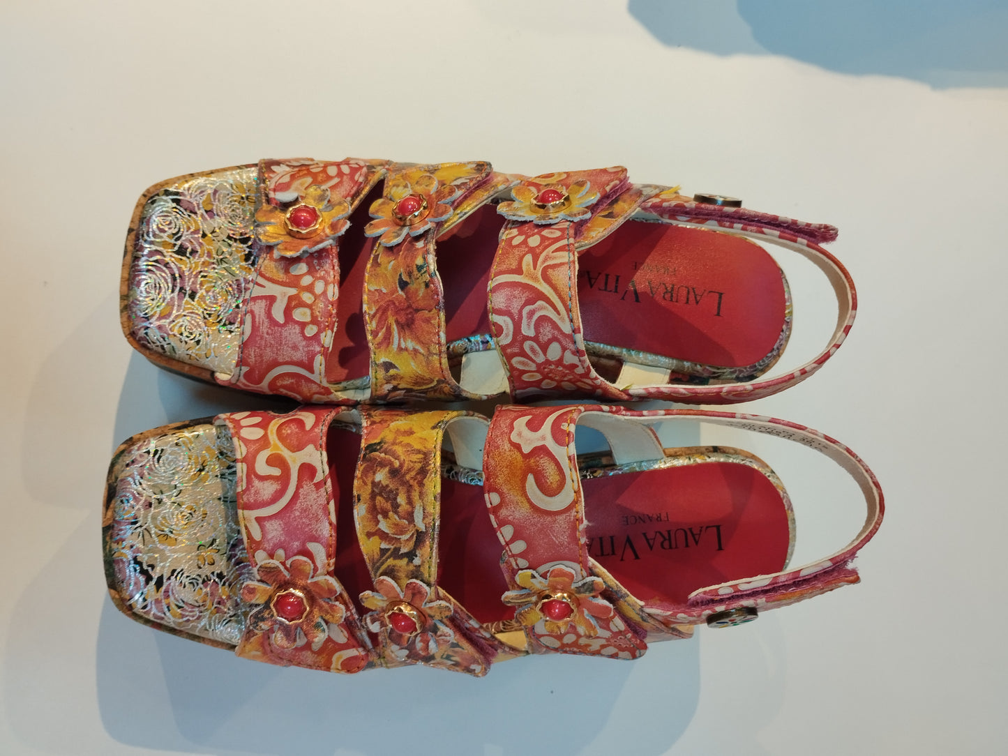SANDALIAS PAULAO 04 ROUGE