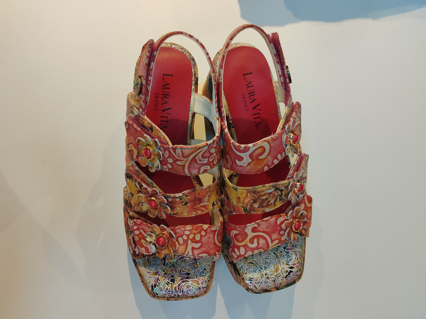 SANDALIAS PAULAO 04 ROUGE