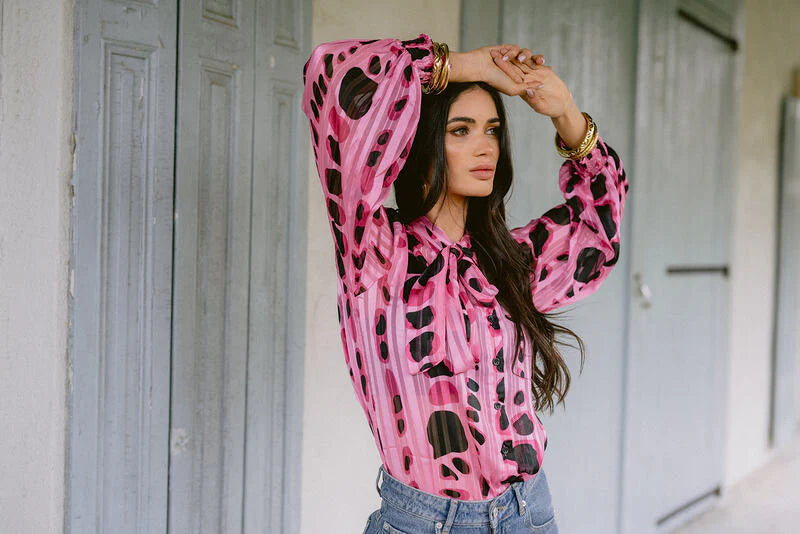 LILI PINK BLOUSE
