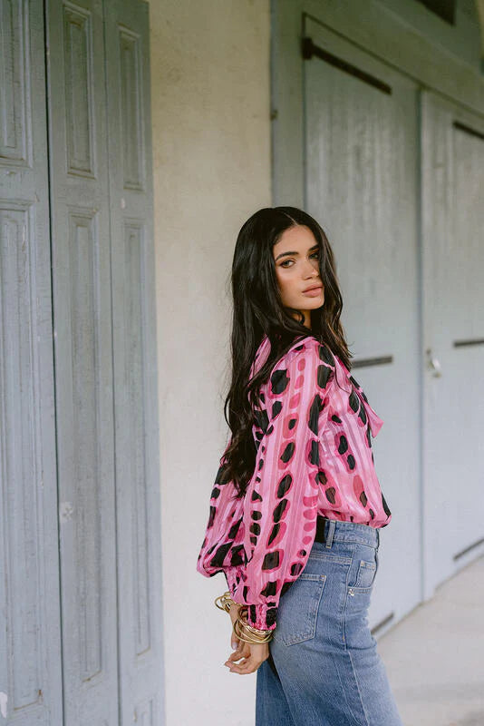 LILI PINK BLOUSE