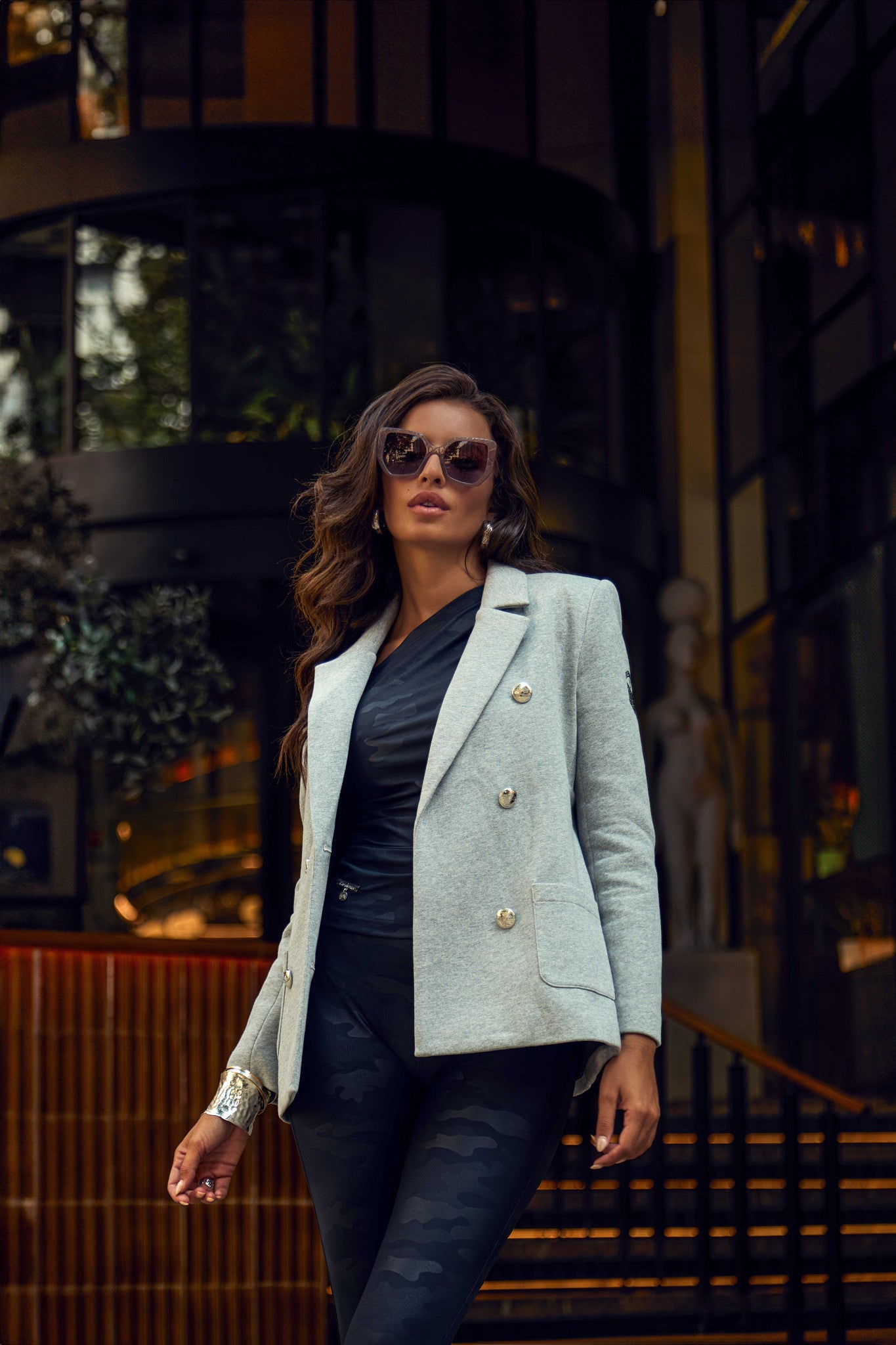 Blazer Perla Chamäleonartig