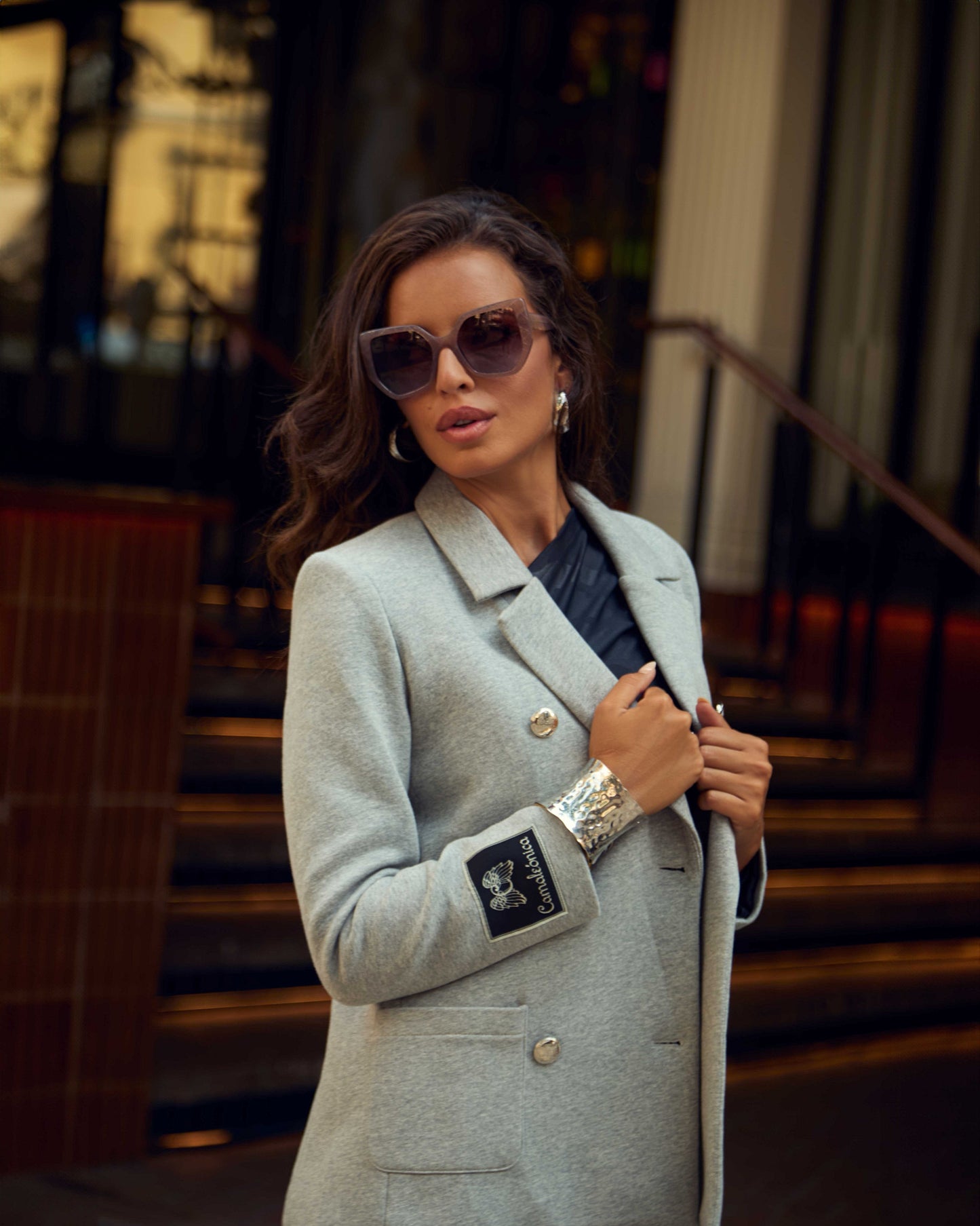 Blazer Perla Chamäleonartig