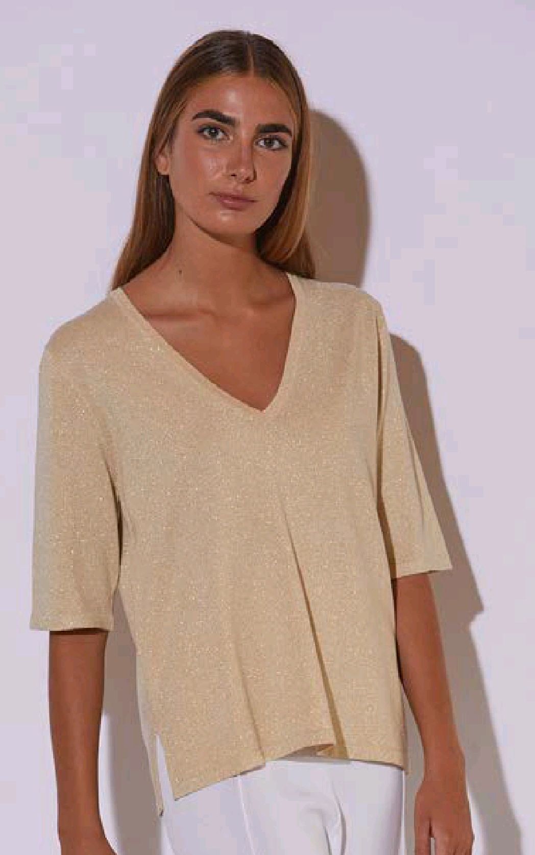 T-SHIRT PICO LUREX