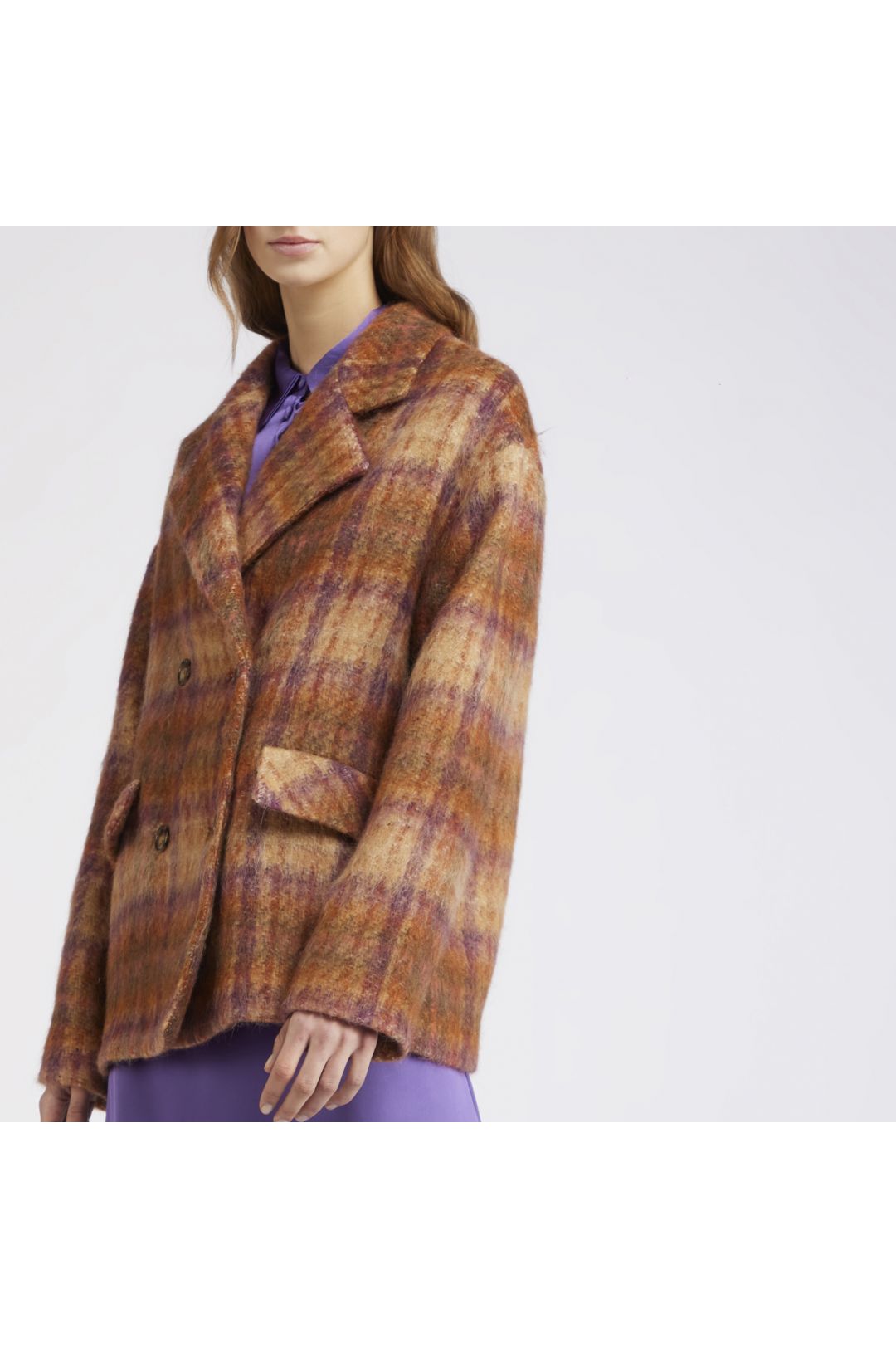 CHAQUETÓN CUADRO