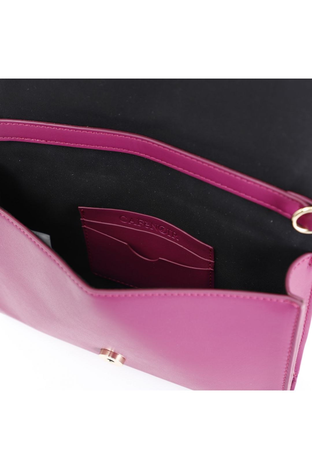 CLUTCH BAG WITH HIGH FREQUENCY DECORATION