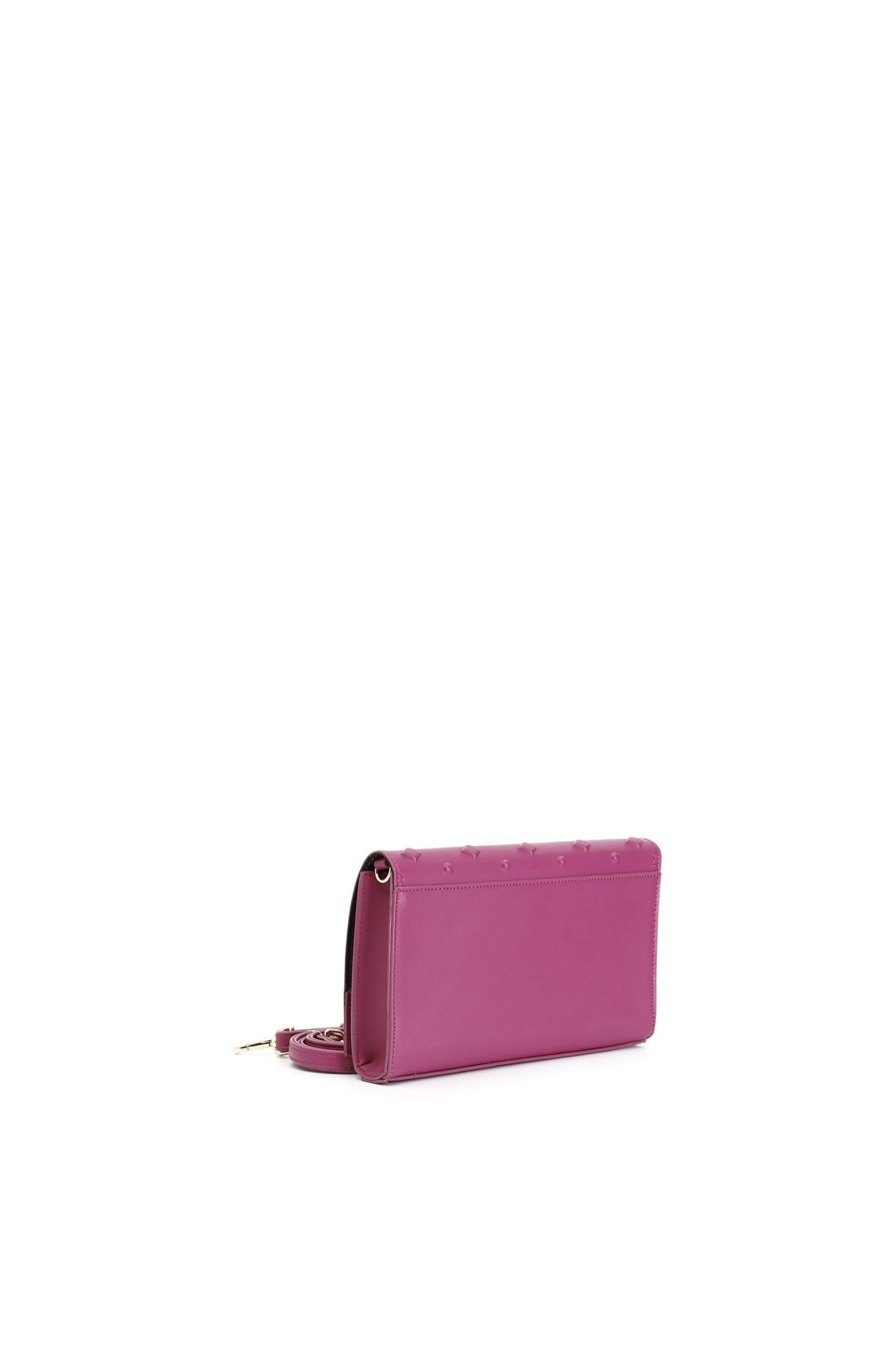 CLUTCH BAG WITH HIGH FREQUENCY DECORATION