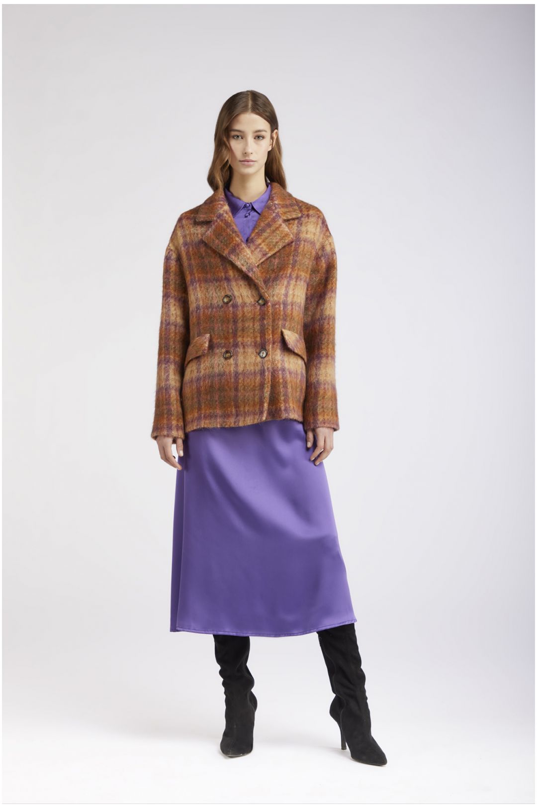 CHAQUETÓN CUADRO