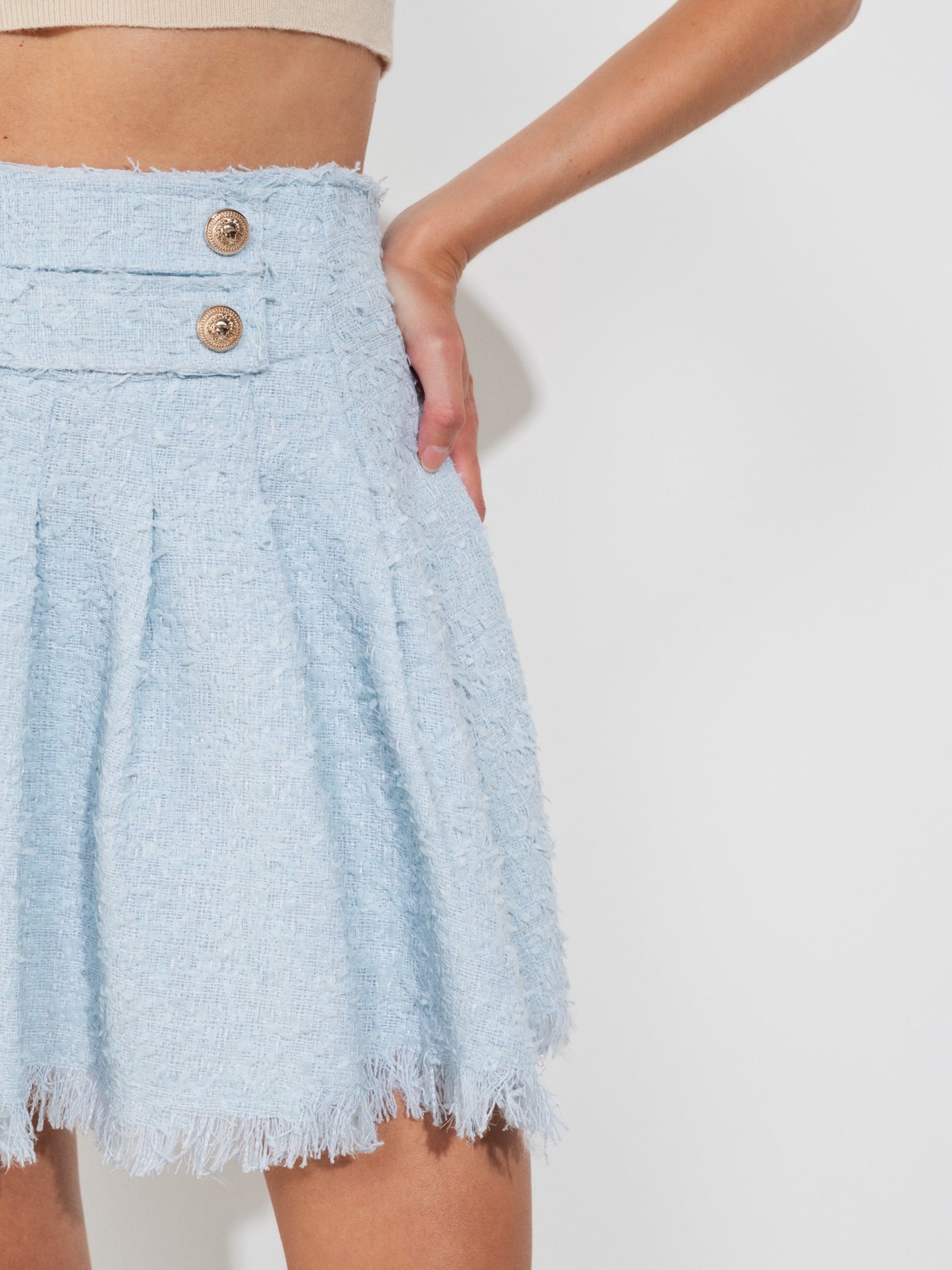 FALDA SAIA AZUL