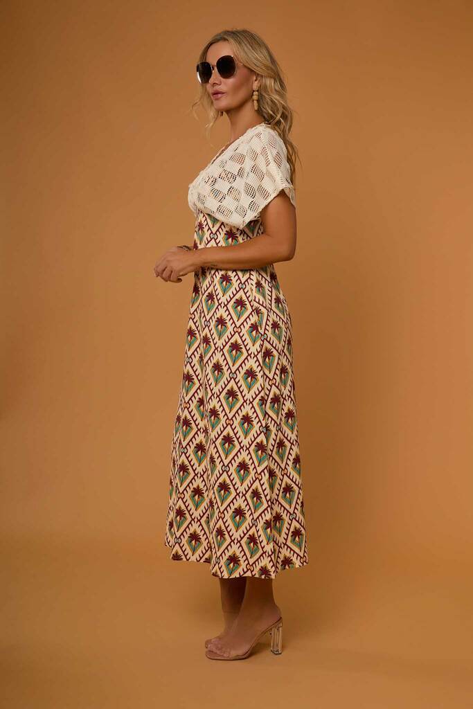 VESTIDO ZETIAN CAMALEÓNICA