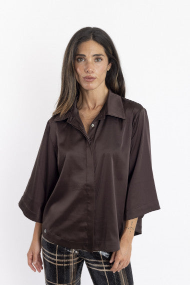 BLUSE MAIALEN SATIN