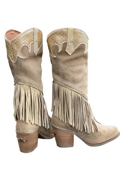 Bambi Gold Nemonic Boots