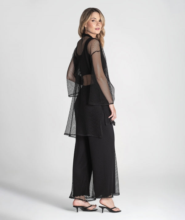 BLACK MESH JACKET