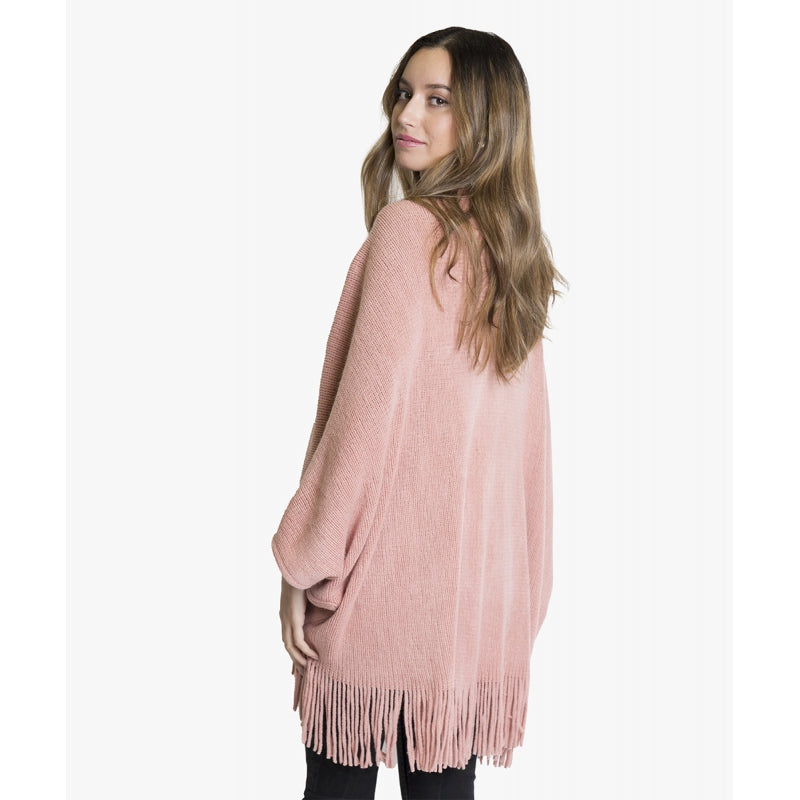 CHALECO FLECOS ROSA