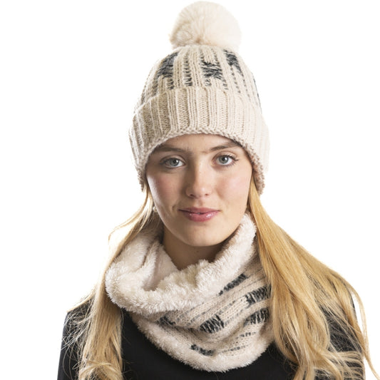 CONJUNTO TRAMA BEIGE