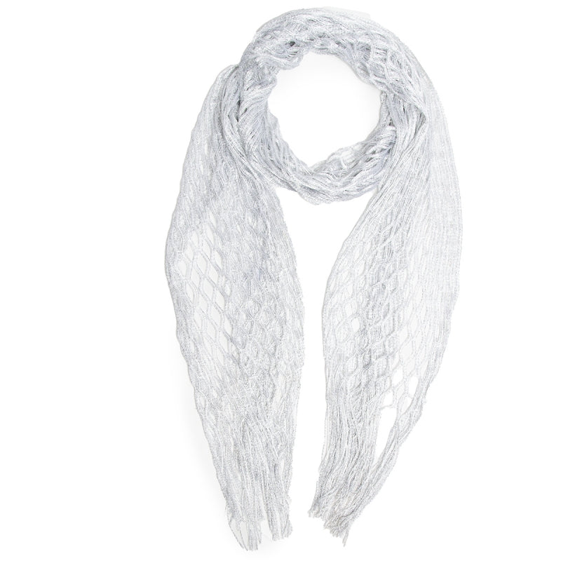 FOULAR RED BLANCO PLATA