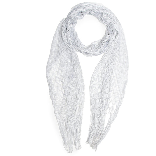 FOULAR RED  BLANCO PLATA