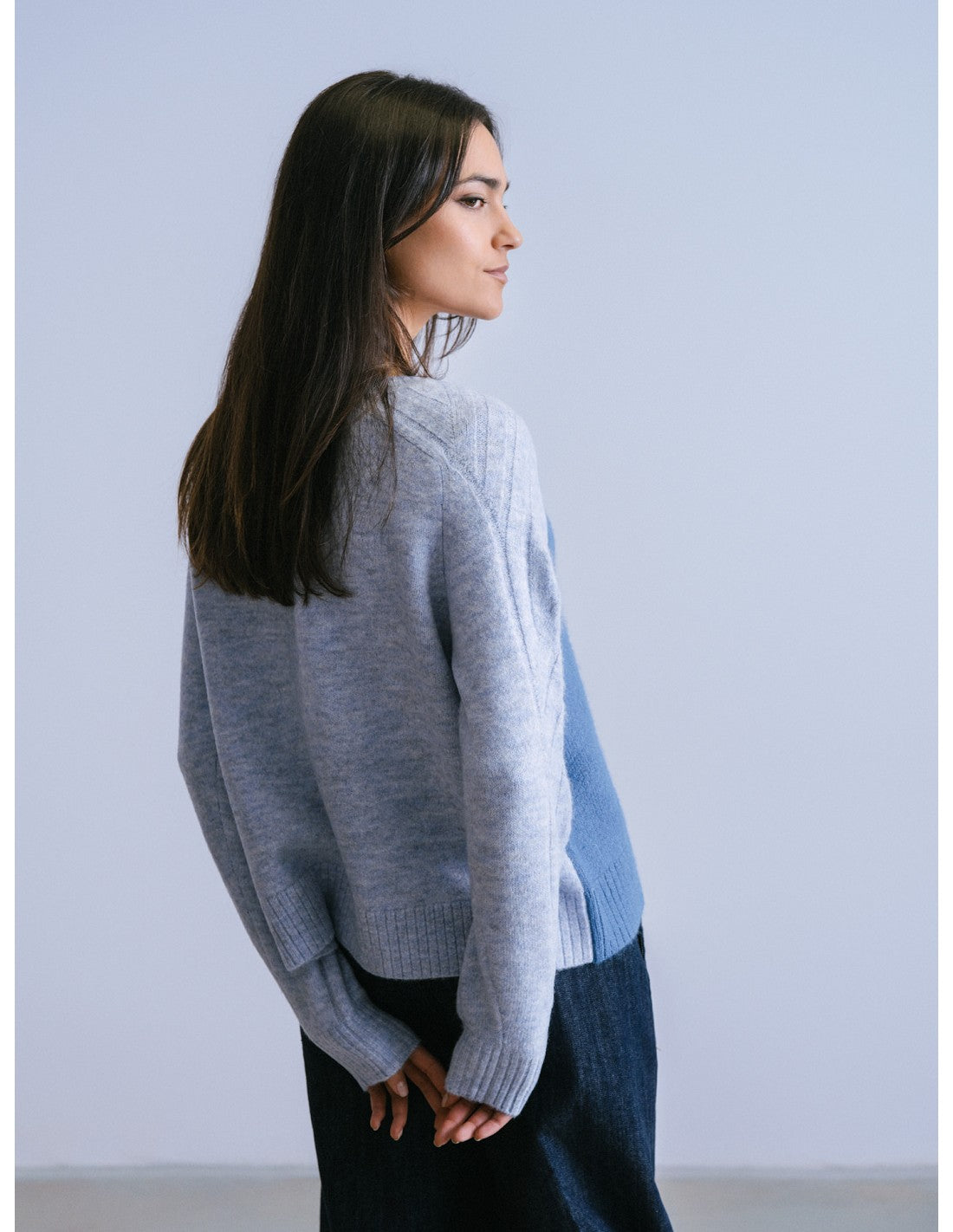 MAGLIA BICOLOR