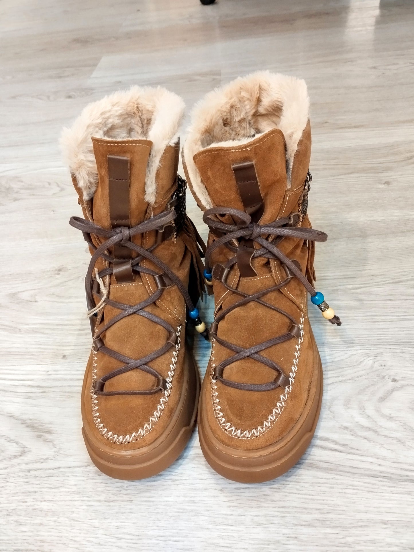 Stiefelette Ingras Tabak