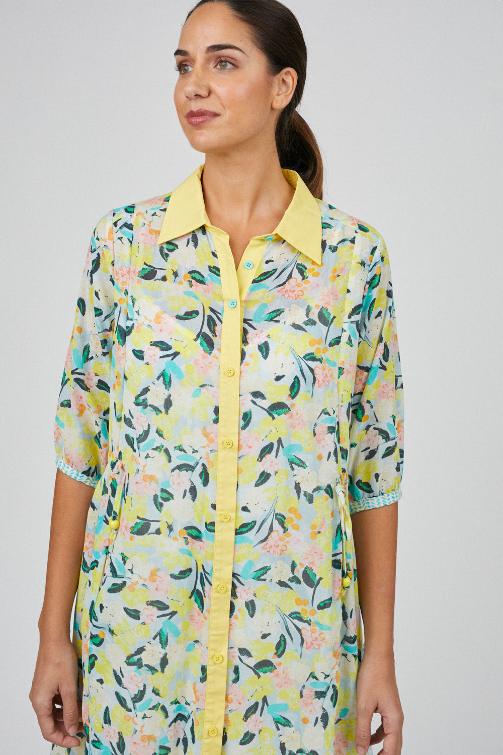 VESTIDO CAMISA MENTA