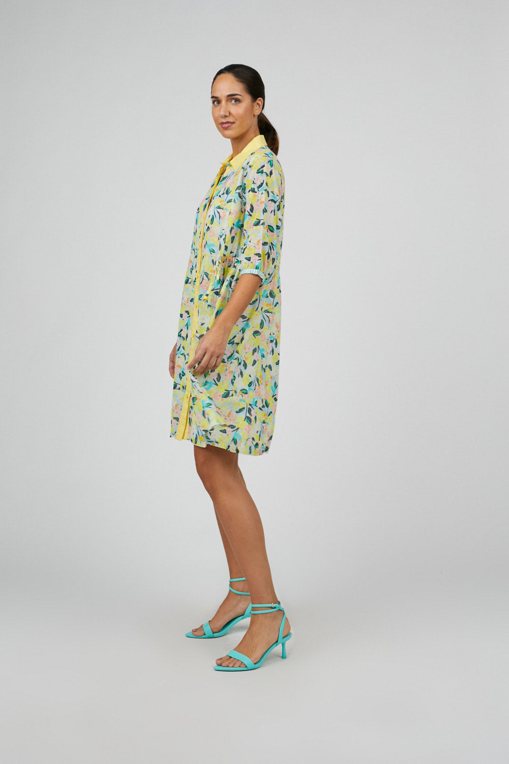 VESTIDO CAMISA MENTA