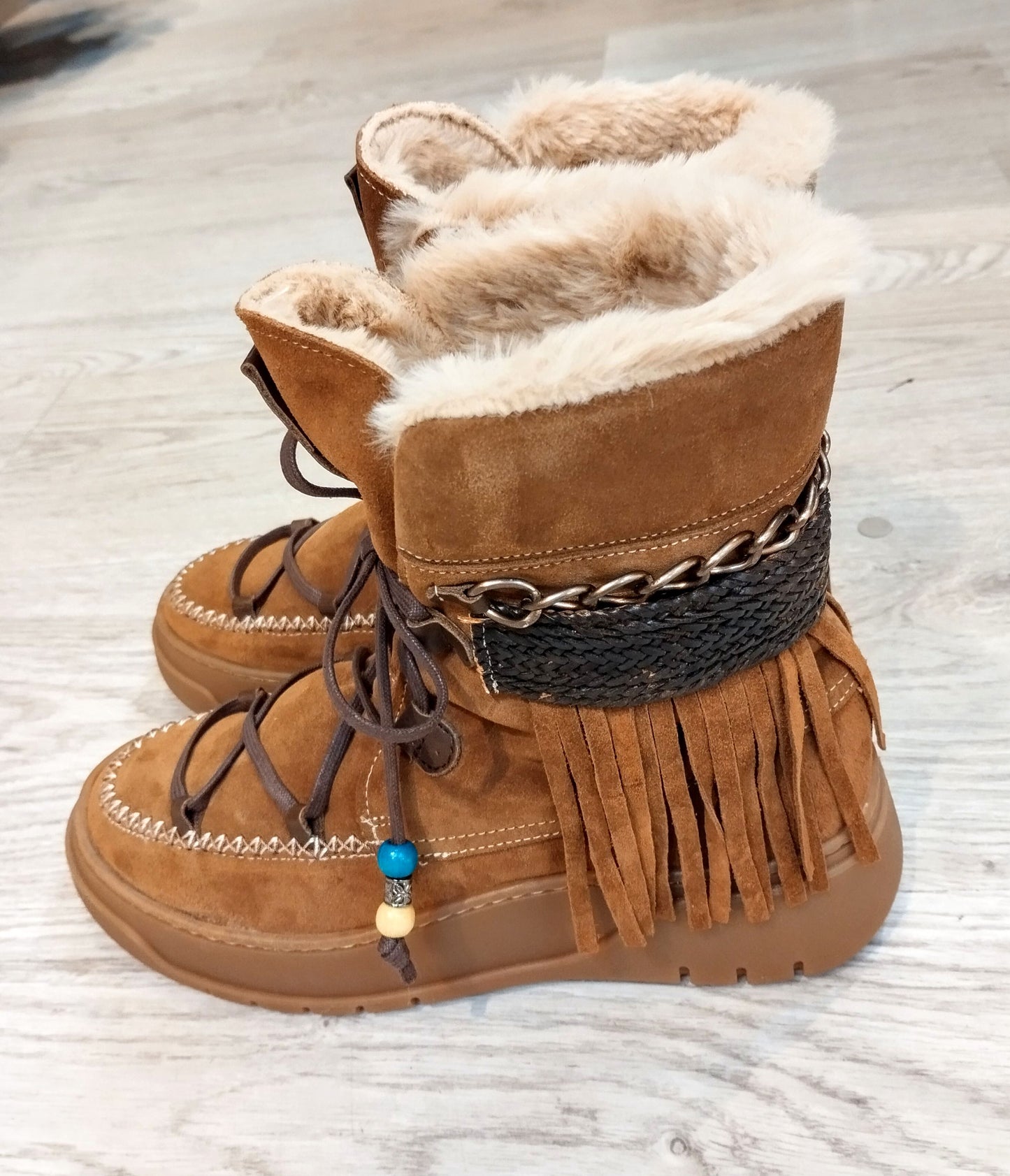 Stiefelette Ingras Tabak