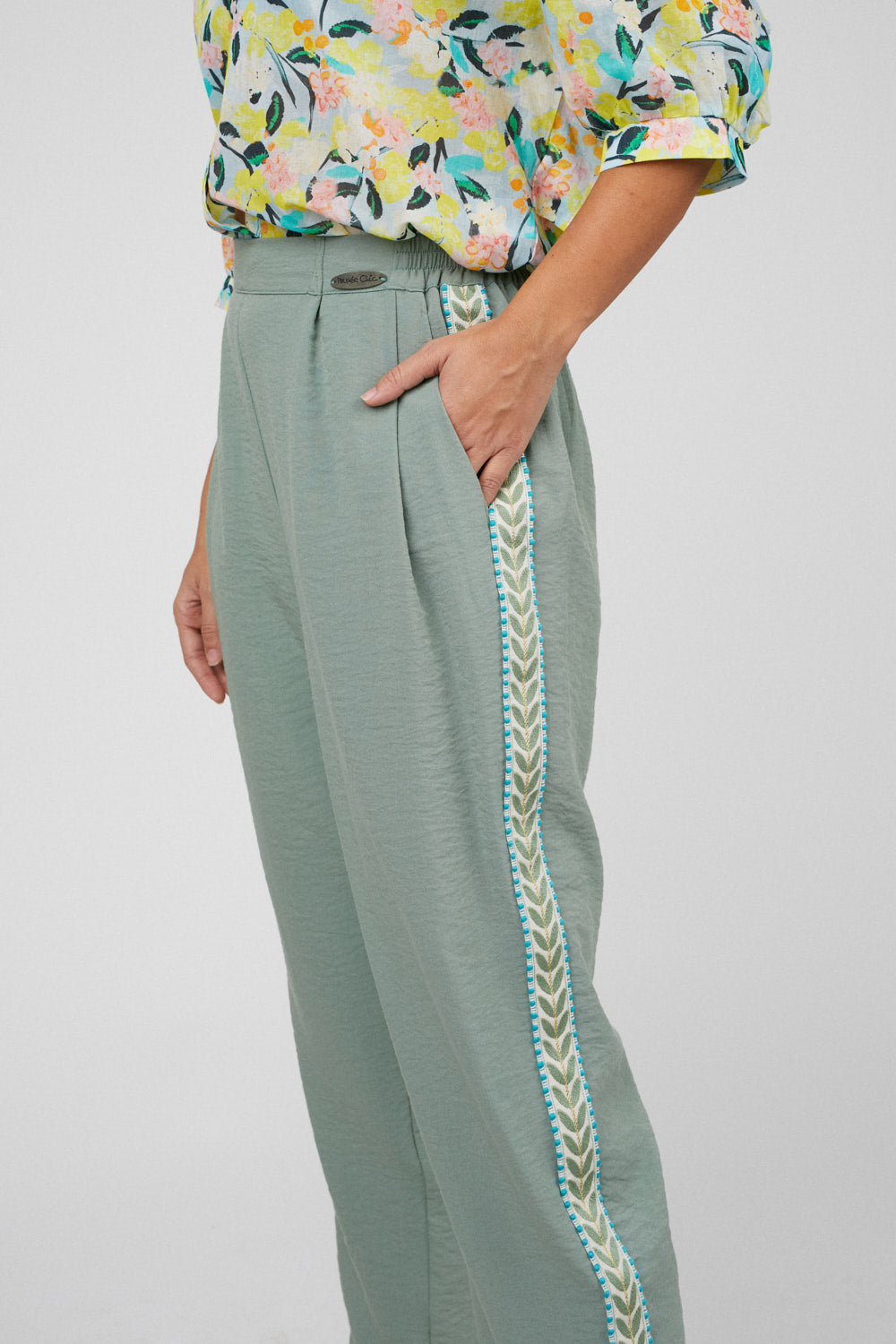 PANTALON MENTHE