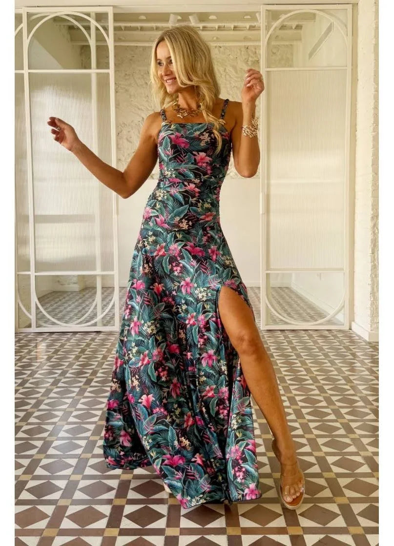 VESTIDO SELENE CAMALEÓNICA