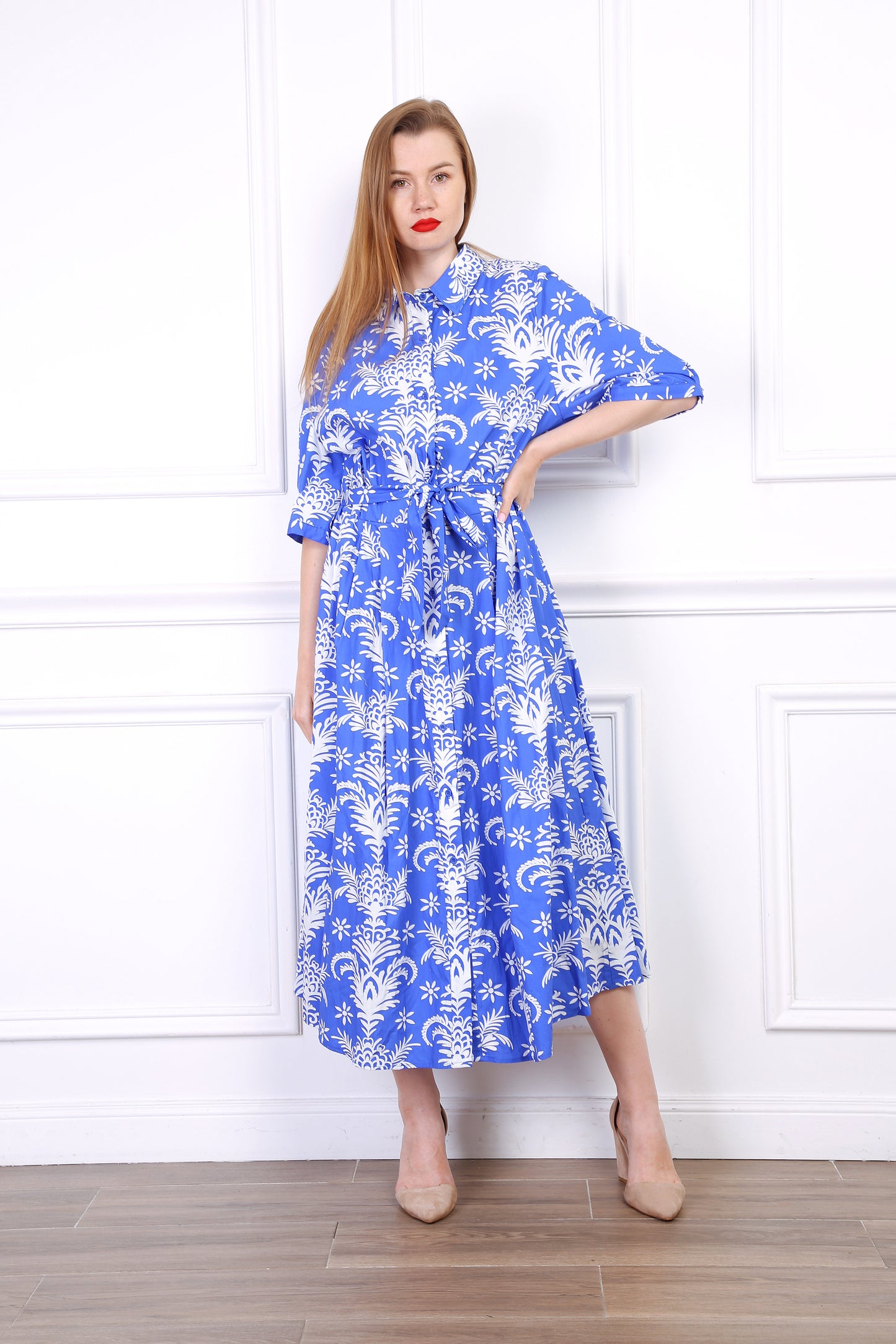 Vestido Camisero Blue