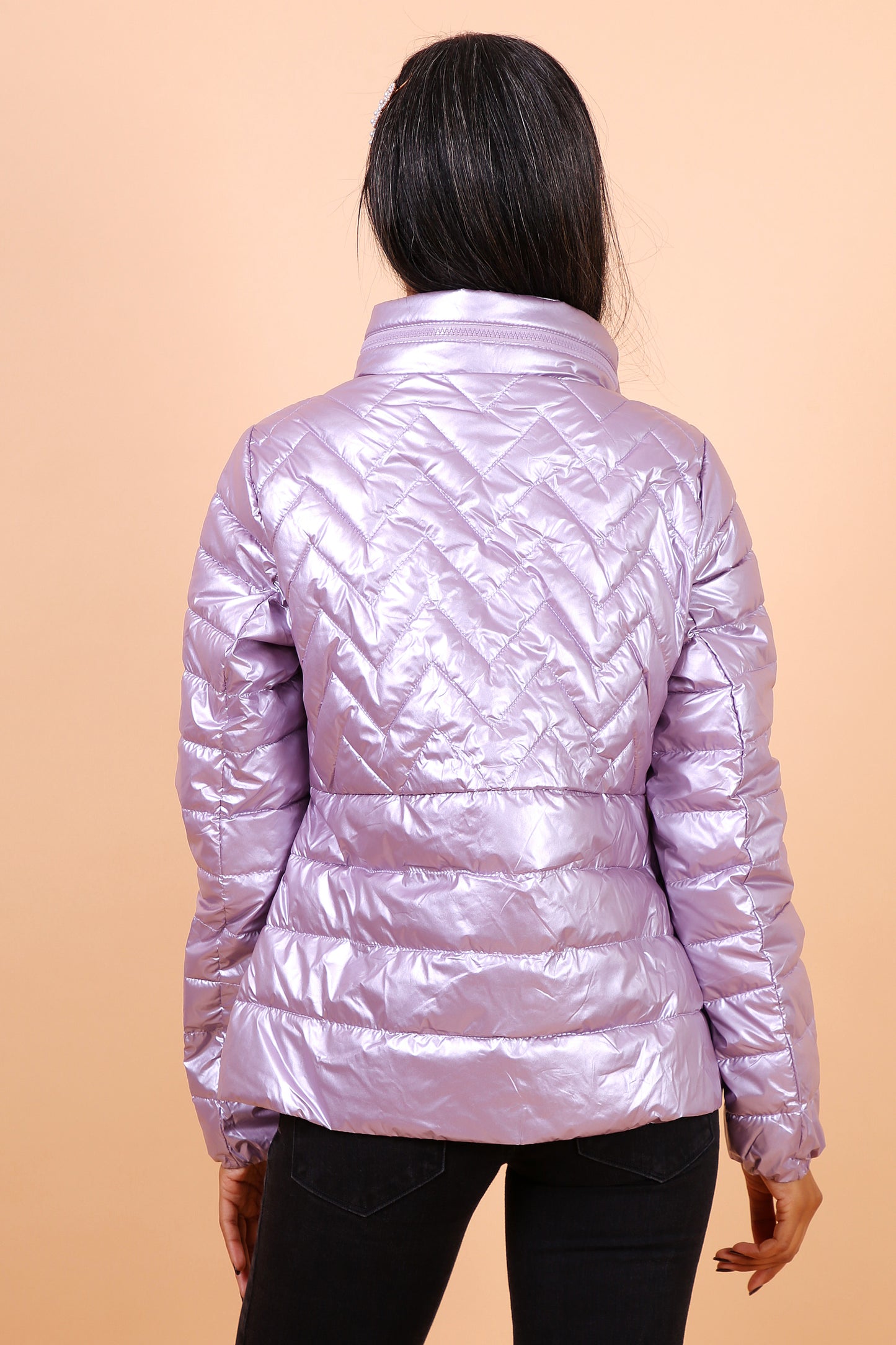 Parka color lavanda