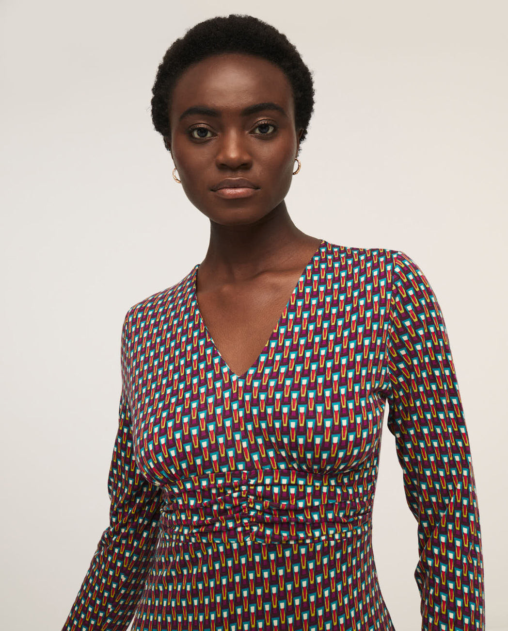 Yemo fuchsia dress