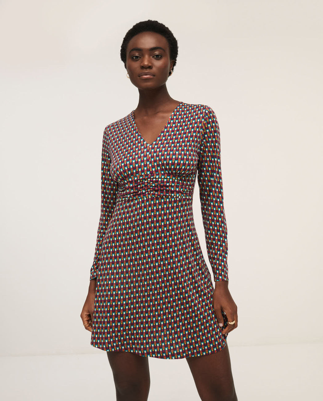Yemo fuchsia dress
