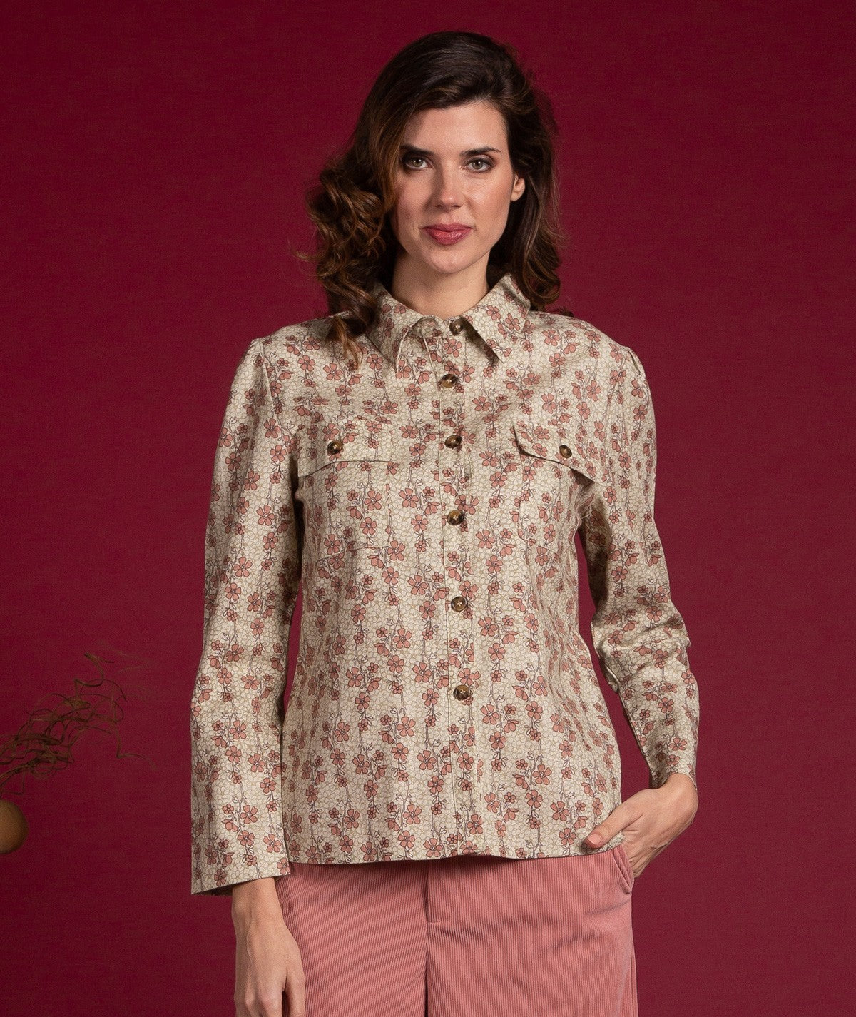 Camicia in cavallino