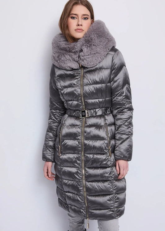 PLUMAS BRILLANTE GRIS