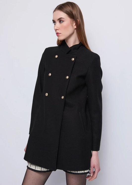 CROSSED COAT