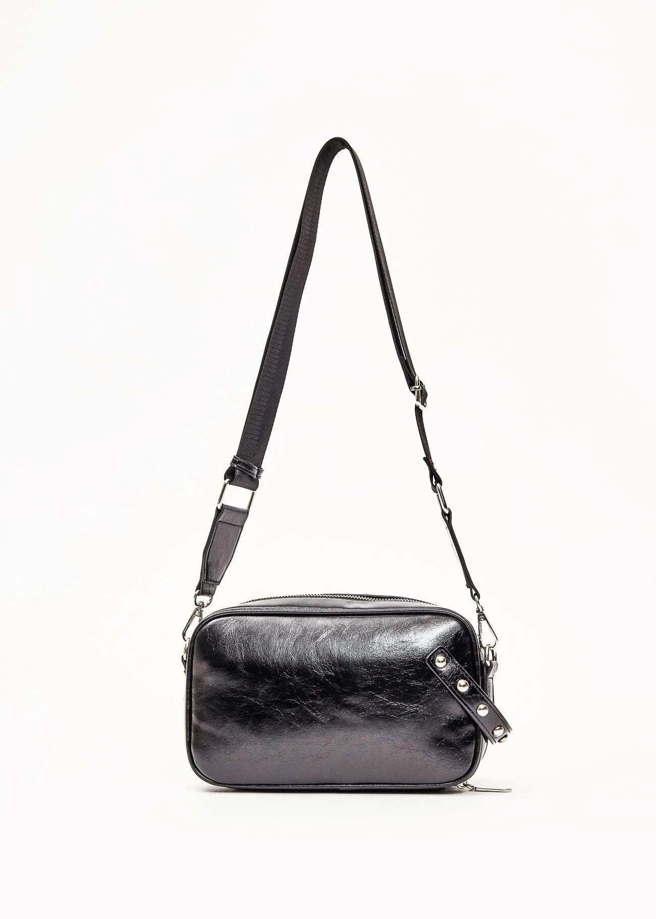 BORSA GRETA LUCIDA NERA