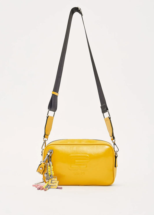 GRETA LIME SHINY BAG