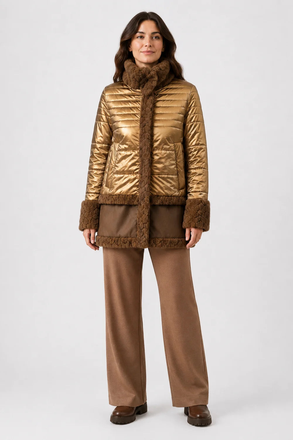 PARKA CASANDRA DORADA