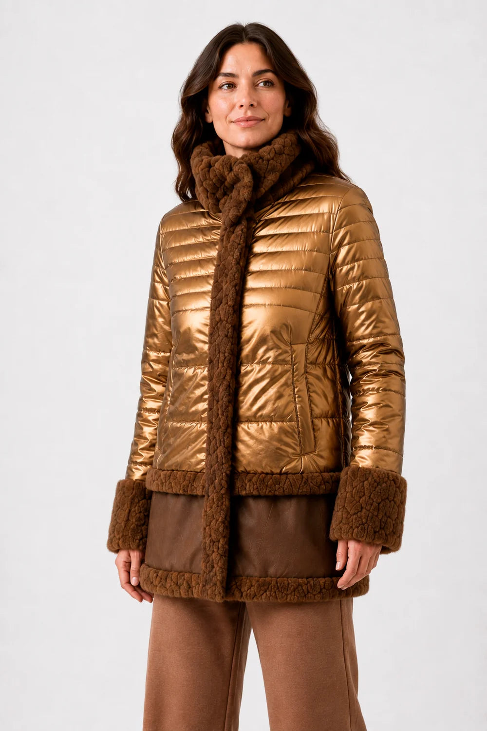 PARKA CASANDRA DORADA