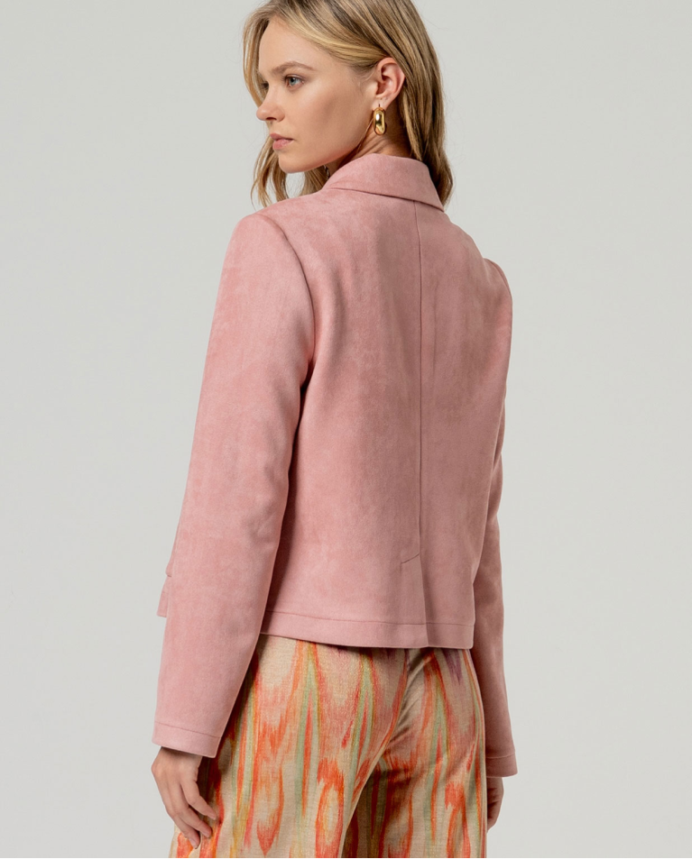 CHAQUETA BATE ROSA