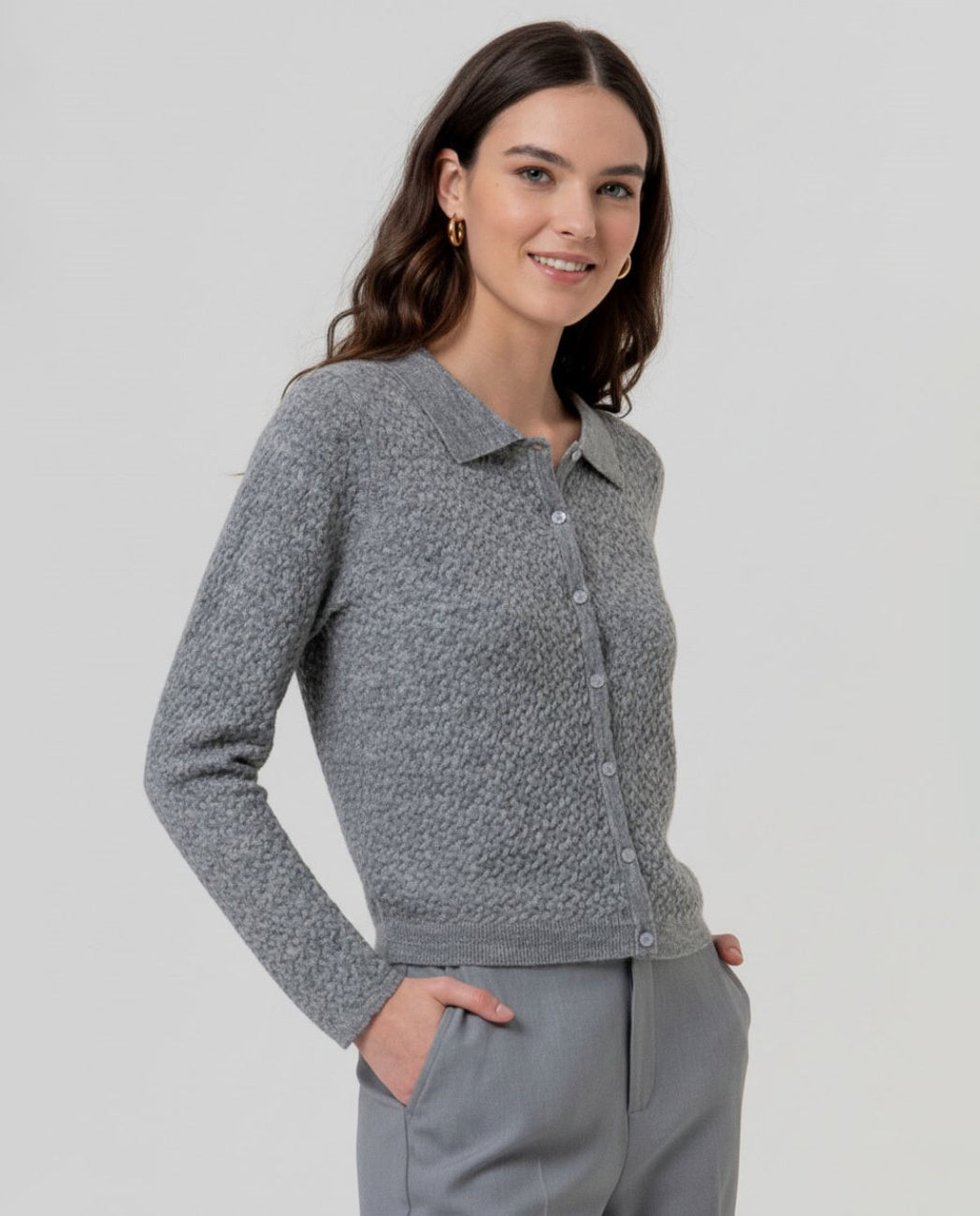 CHAQUETA TAO GRIS