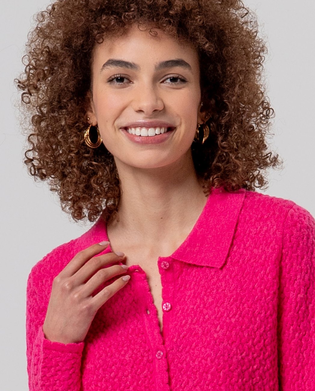 CHAQUETA TAO FUXIA
